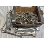 SELECTION OF VARIOUS SPANNERS TO INCLUDE BRANDS SUCH AS KD, BRITOOL,