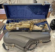 ARTA GUBAN ROMANIA ALTO SAXOPHONE WITH TWO CASES