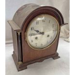 JUNGHANS MAHOGANY MANTLE CLOCK