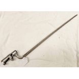 MODEL 1858/67 SOCKET BAYONET WITH 44CM LONG BLADE 54CM OVERALL