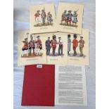 KAPE FINE ART LIMITED, THE GUARDS DIVISION UNFRAMED LITHOGRAPHS THE GRENADIAN GUARDS,