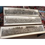 THREE FRAMED TRINITY COLLEGE GLENALMOND CLASS PHOTOGRAPHS FROM 1927,