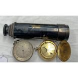 THOMPSON & CO LIVERPOOL POCKET BAROMETER,