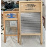 WHITE FLASH COLUMBUS WASHBOARD CO WASH BOARD AND ONE OTHER -2-