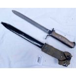 NOWEGIAN M1956 SLK BAYONET WITH 20.