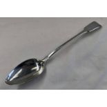 GEORGE III SILVER BASTING SPOON,