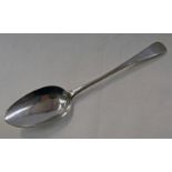 GEORGE III SILVER TABLE SPOON BY JOHN LANGLANDS,