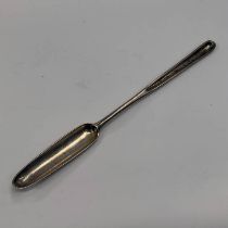 GEORGE III SILVER MARROW SCOOP BY RICHARD CROSSLEY,