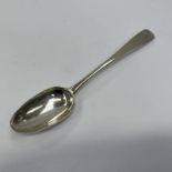 GEORGE III SCOTTISH SILVER TABLE SPOON BY WILLIAM & PATRICK CUNNINGHAM,