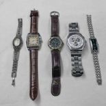 SELECTION OF VARIOUS WRISTWATCHES