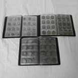 3 X COIN ALBUMS TO INCLUDE OVER 300 SIXPENCES & THREEPENCES, NUMEROUS PRE-1920 & PRE-1947 EXAMPLES,
