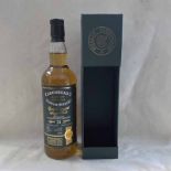 1 BOTTLE AUCHENTOSHAN 24 YEAR OLD CASK STRENGTH SINGLE MALT WHISKY, CADENHEADS BOTTLING,