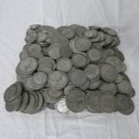 GOOD SELECTION OF BRITISH PRE-1947 SILVER COINAGE TO INCLUDE HALF CROWNS, FLORINS, SHILLINGS,