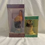 2 WHYTE & MACKAY ROYAL DOULTON PORCELAIN DECANTERS,