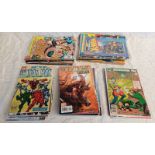 VARIOUS MARVEL COMICS INCLUDING TITLES SUCH AS THE NEW X-MEN, IRON MAN, WOLVERINE & OTHERS.
