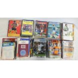 SELECTION OF VARIOUS FOOTBALL PROGRAMMES