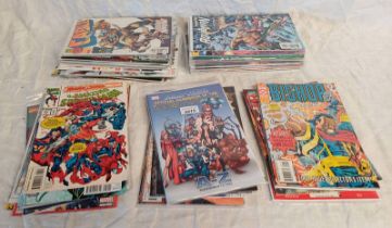 SELECTION OF MARVEL & DC COMICS INCLUDING TITLES FROM AQUAMAN, X - MEN, VENOM AND OTHERS.