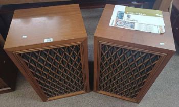 PAIR OF PIONEER CS - 88A - SPEAKERS WITH OPERATION GUIDE
