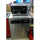 SERVIS DISHWASHER WITH USER MANUAL & MORPHY RICHARDS SS CONVECTION MINI OVEN WITH USER MANUAL