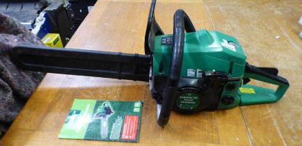 GARDENLINE PETROL CHAINSAW WITH USER GUIDE