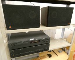 NAD STEREO SYSTEM & PAIR OF SC AIWA SPEAKERS