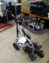 POWAKADDY GOLF ELECTRIC CADDY Condition Report: The lot is in used condition.