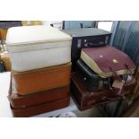 SELECTION OF SUIT CASES IN VARIOUS SIZES