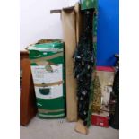 LUXURY SPRUCE CHRISTMAS TREE - WITH BOX & 3 OTHER CHRISTMAS TREES