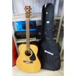 YAMAHA F310 ACOUSTIC GUITAR WITH SOFT TRAVEL BAG