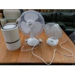 IGENIX ELECTRIC FAN & ONE OTHER ELECTRIC FAN