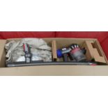 DYSON SV1O HAND HELD BATTERY POWERED VACUUM CLEANER SERIAL NO F7W-UK-NHVO551A WITH BOX