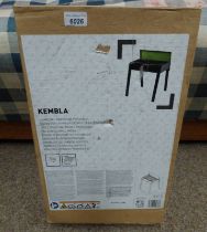 KLEMBLE PORTABLE CHARCOAL BARBECUE WITH BOX - IN KIT FORM. NEW.