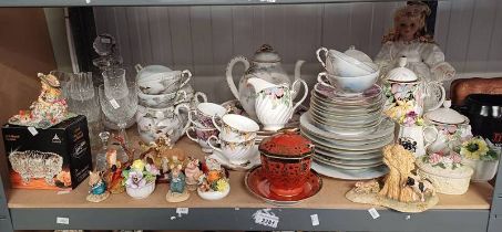 VARIOUS BRAMBLY HEDGE BORDER FINE ARTS, ORIENTAL TEAWARE AND OTHER PORCELAIN TEA WARE,