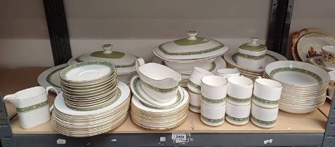 ROYAL DOULTON RONDELAY PORCELAIN DINNER SET WITH TUREENS,