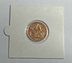 2018 ELIZABETH II HALF SOVEREIGN