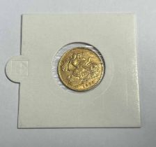 1909 EDWARD VII HALF SOVEREIGN