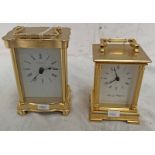 FOX & SIMPSON CARRIAGE CLOCK AND A LONDON CLOCK COMPANY CARRIAGE CLOCK -2-