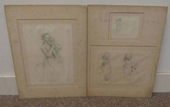 CIRCLE OF LANDSEER, TWO EARLY 19TH CENTURY DRAWINGS, SCOTTISH SCHOOL,