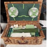 BREXTON PICNIC HAMPER WITH CONTENTS