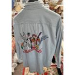 ACME CLOTHING OVER SHIRT WITH BUGS BUNNY, TAZ,