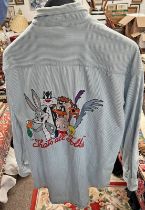 ACME CLOTHING OVER SHIRT WITH BUGS BUNNY, TAZ,