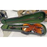 VIOLIN WITH 36CM LONG ,