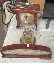 SKELETON CLOCK IN DOME,