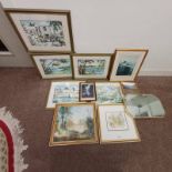 SELECTION OF PRINTS ETC TO INCLUDE . V.