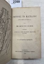 A JOURNEY TO KATMANDU (CAPITAL OF NEPAUL), WITH THE CAMP OF JUNG BAHADOOR BY LAURENCE OLIPHANT,