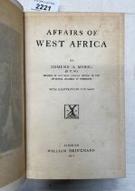 AFFAIRS OF WEST AFRICA BY EDMUND D MOREL - 1902