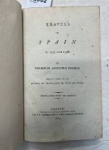 TRAVELS IN SPAIN IN 1797 & 1798 BY FREDERICK AUGUSTUS FISCHER,