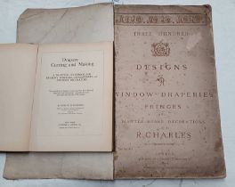 DRAPERY CUTTING AND MAKING A PRACTICAL HANDBOOK BY JOHN STEPHENSON AND THREE HUNDRED DESIGNS FOR