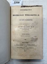 CONSPECTUS MEDICINAE THEORETICAE AD USUM ACADEMICUM BY JACOBO GREGORY - 1818