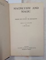 MAGNETISM AND MAGIC BY BARON DU POTET DE SENNEVOY - 1927